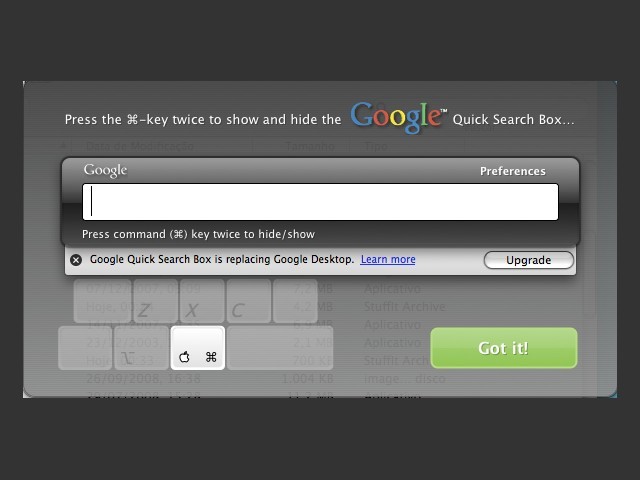 Google Desktop Search (2007)