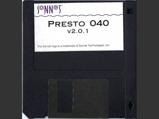 Sonnet Presto Plus Drivers (0)