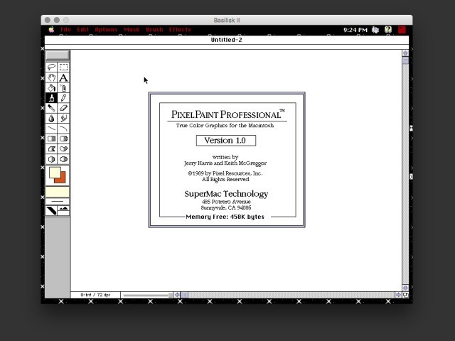 PixelPaint Professional 1.0 (1989)