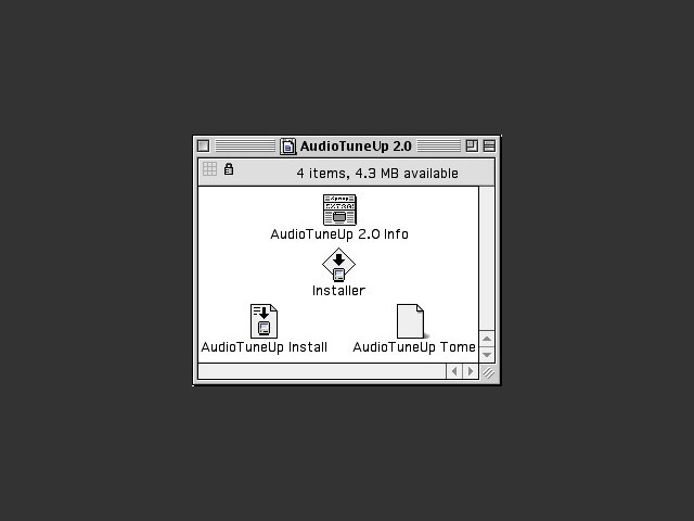 AudioTuneUp 2.0 (Mac OS 8.1 patch) (1998)