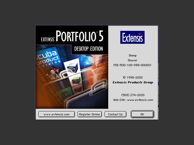 Extensis Portfolio 5.0.2 Desktop (2000)
