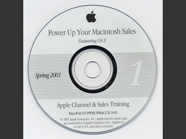 PowerUp Your Macintosh Sales (Spring 2001) (2001)