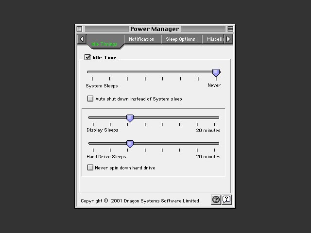 Power Manager 2 (DssW) (2001)