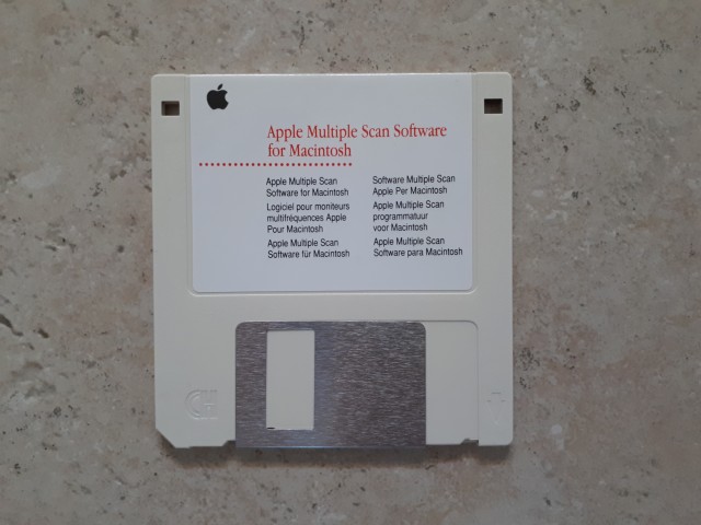 Apple Multiple Scan Software for Macintosh (ZM-1.2) (1995)