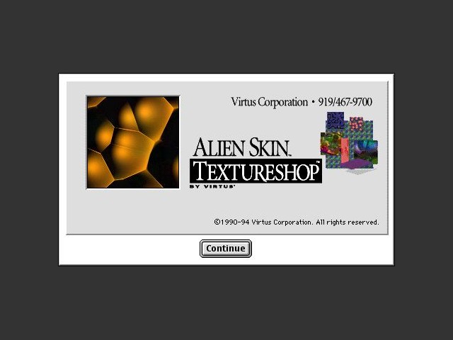 Alien Skin Textureshop (1994)