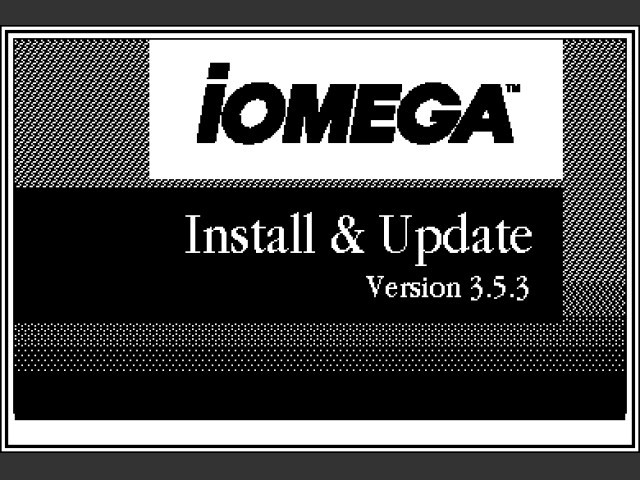Iomega Software 3.5.x (Bernoulli II Disk Drivers) (1994)