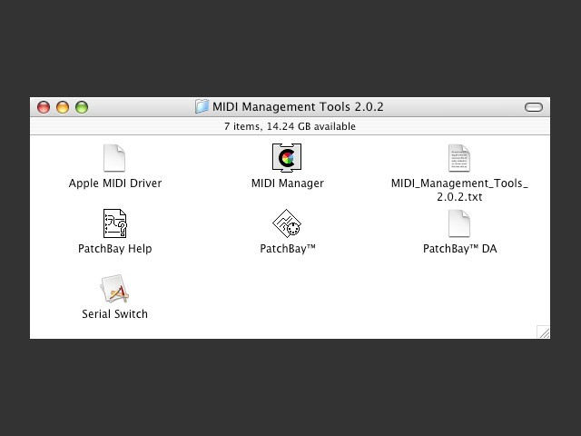 MIDI Manager (a.k.a. MIDI Management Tools) (1992)