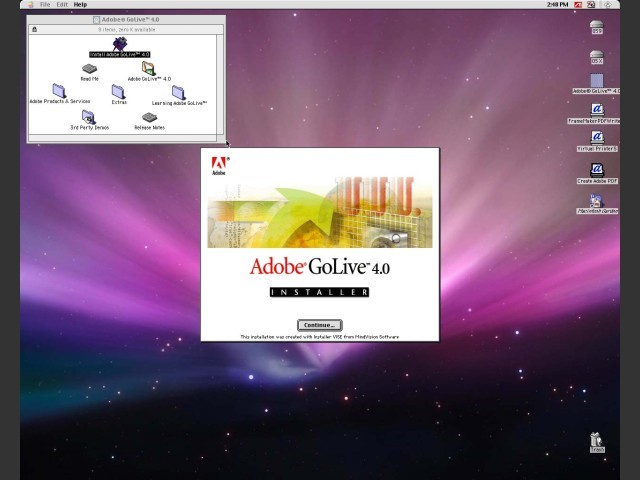 Adobe GoLive 4.0 & 6.0 (1999)