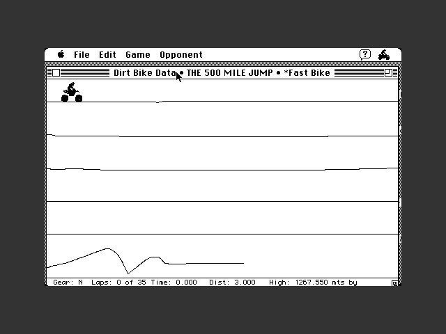 Dirt Bike 2.1 (B&W) (1995)