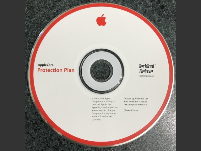 AppleCare Protection Plan TechTool Deluxe from Micromat 2004 (CD) (2004)
