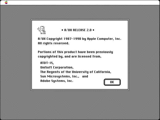 A/UX 2.0 (CD) (1990)