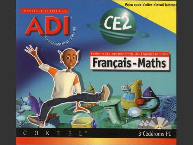 Adi 4 Français Maths CE2 (1998)