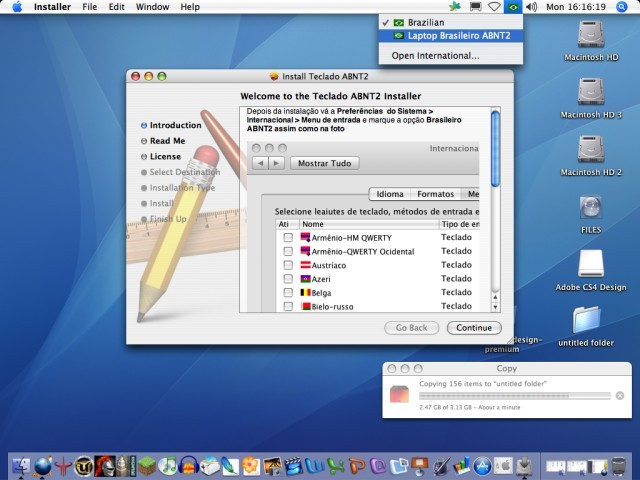 ABNT2 Brazilian Portuguese Keyboard Layout ( OS X ) (2005)