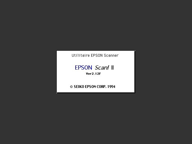 Epson FilmScan 200 driver (1994)