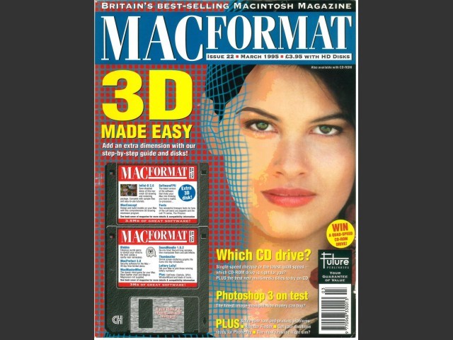 MacFormat 22 (March 1995) Magazine & CD / Floppy Disks (1995)