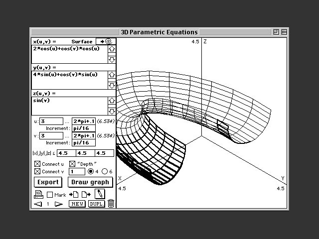 3D Parametric Equations (1992)