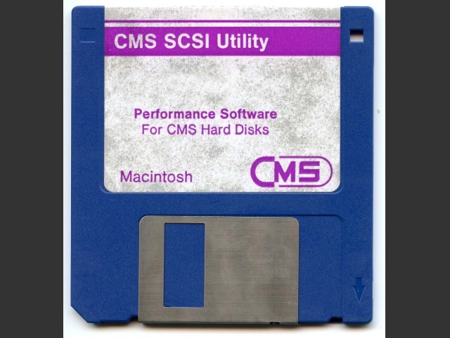 CMS SCSI Utility 5.4 (1988)
