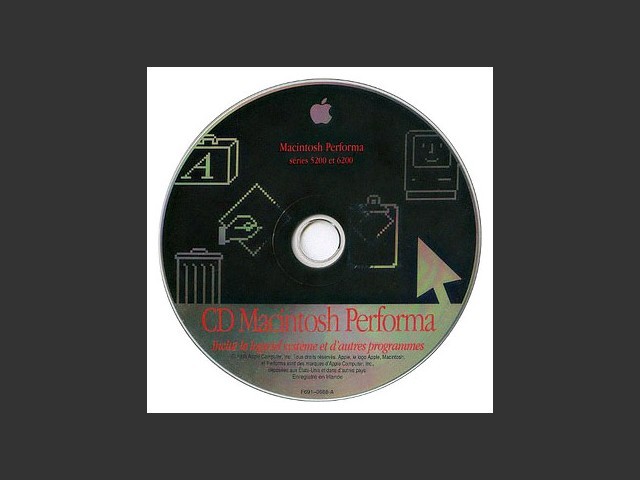 Système 7.5.1 (Performa 5200, 6200 Série) (CD) [fr_FR] (1995)
