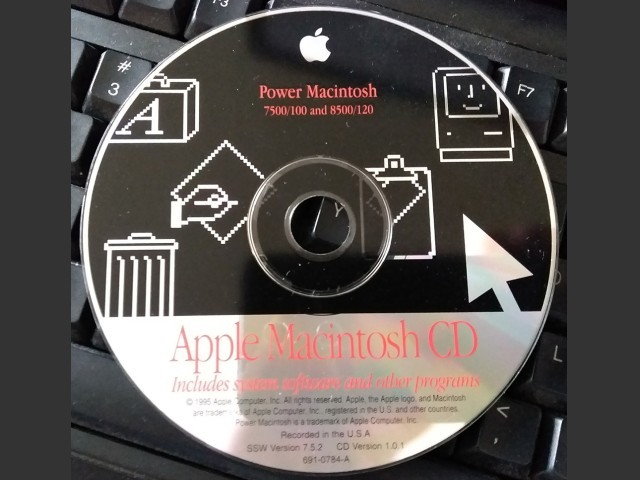 System 7.5.2 (Disc 1.0.1) (7500/100, 8500/120) (CD) (1995)