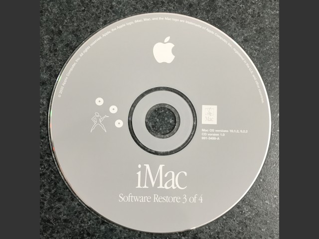 691-3497-A,,iMac. Install & Software Restore (4 CD set) Mac OS v10.1.2, v9.2.2. Disc... (2002)