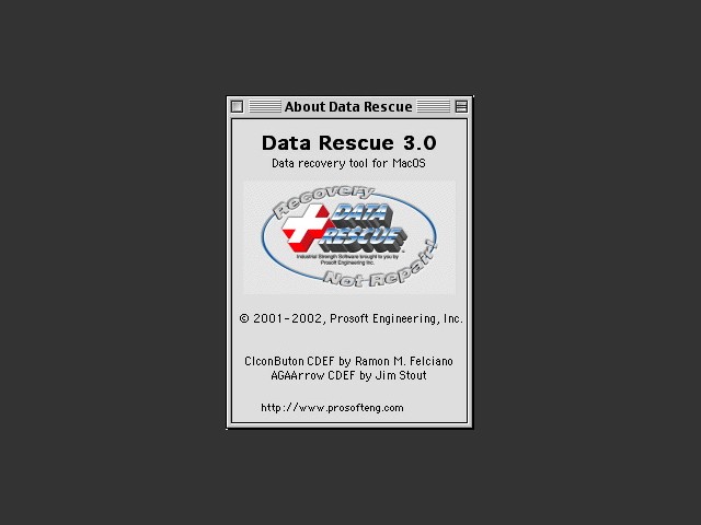 Data Rescue 3.0 (2002)