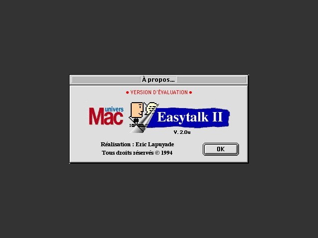 Easytalk II (2.0u) DEMO (1994)