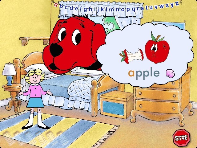Clifford the Big Red Dog: Reading: "Apple" 