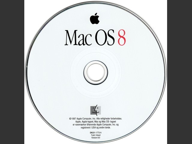 Mac OS 8.0 (691-1773-A,DK) (CD) [da_DK] (1997)