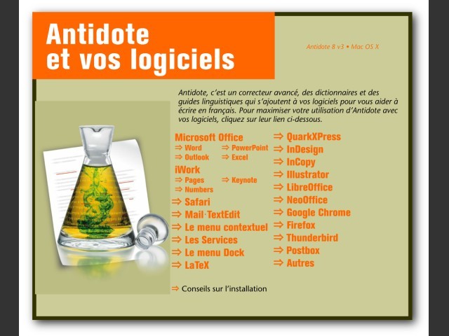 Antidote 8 - ( French ) (2012)
