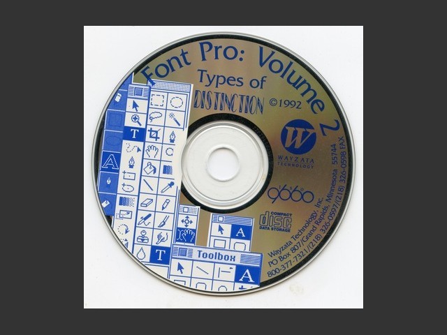 Font Pro Volume 2 - Types of Distinction (1992)