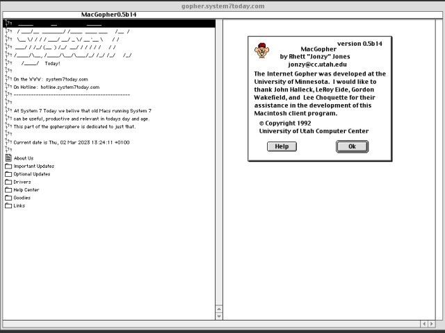 MacGopher (1992)