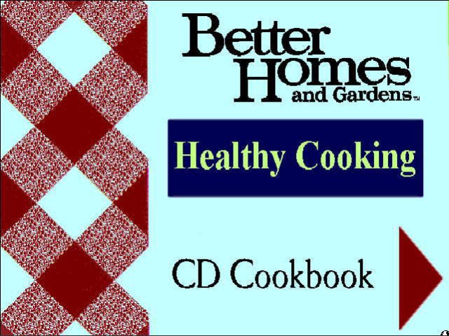 Better Homes and Gardens Healthy Cooking CD Cookbook (1993)