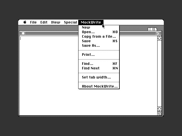 MockPackage (1986)