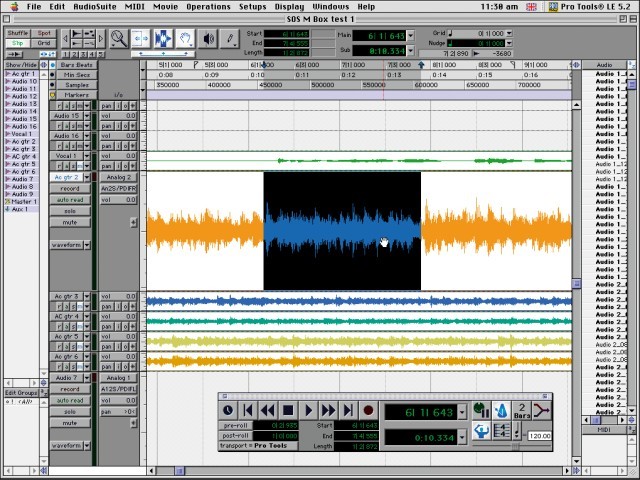 Pro Tools 5.1.3 TDM + 5.2 (2001)