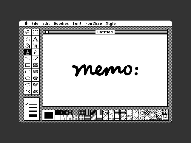 MacPaint + Source Code (1984)