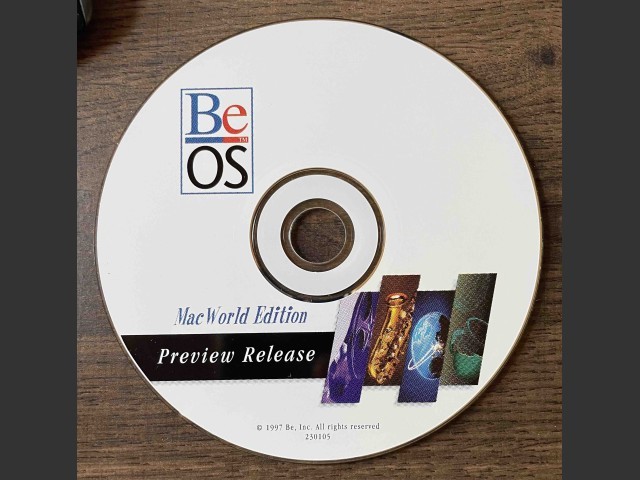 BeOS Preview Release 230105 