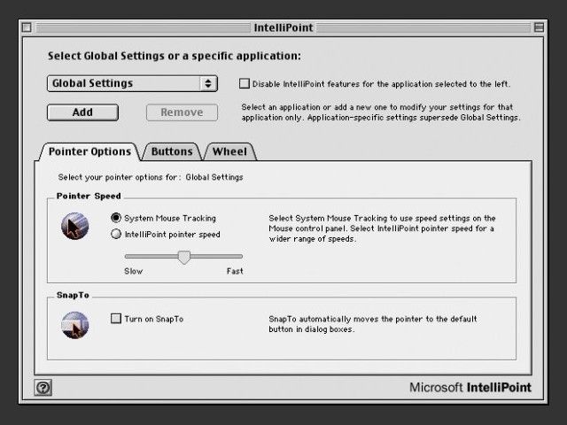 Microsoft IntelliPoint Mouse Drivers (2002)