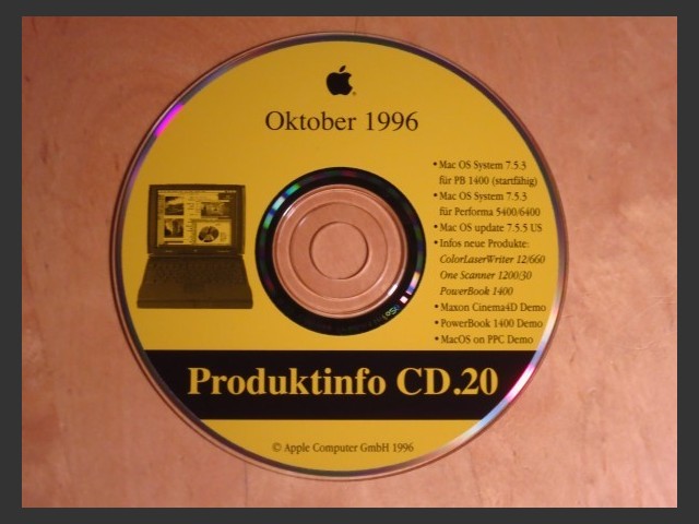 Produktinfo 20 (Germany) (1996)