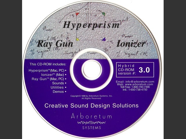 Arboretum 3.0 with Raygun, Ionizer and Hyperprism (1998)