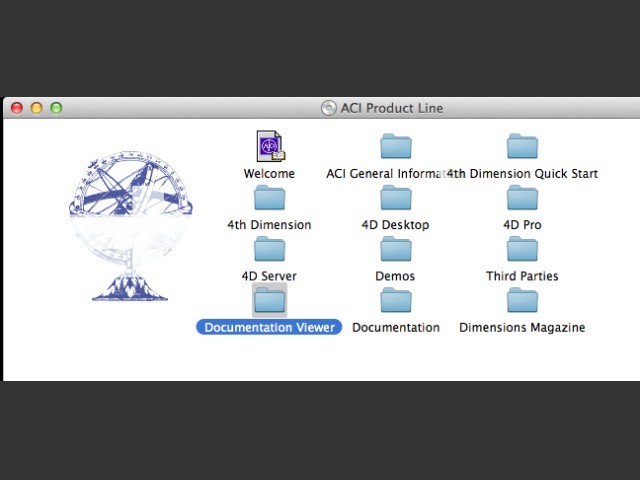 ACI Product Line & 4th Dimension v6.0.6 (1998)