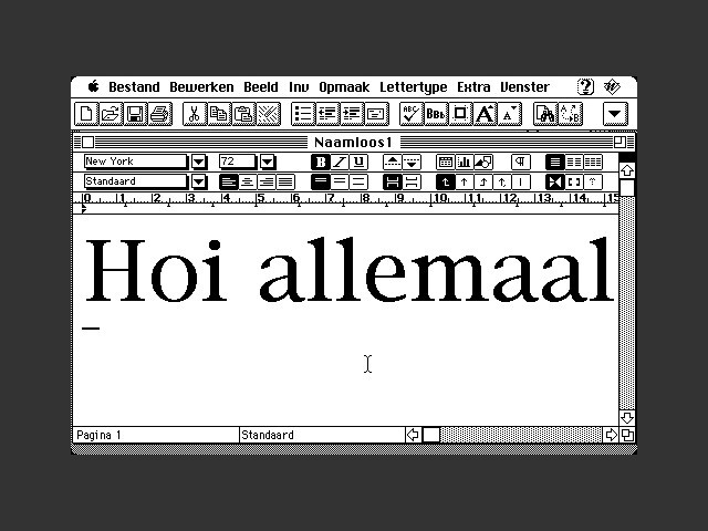 Microsoft Word 5.1a [nl_NL] (1992)