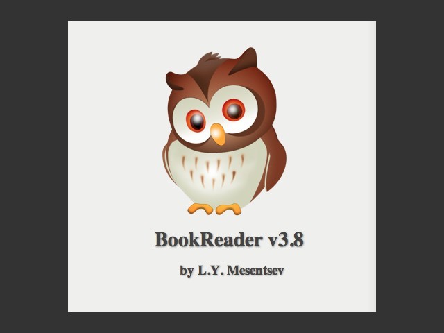 BookReader 3.8 (2011)