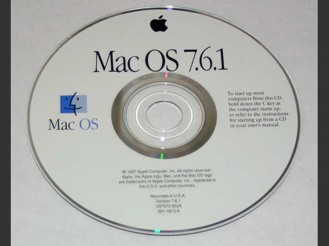 Mac OS 7.6.1 (691-1613-A) (CD) (1997)