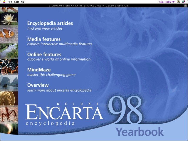 Microsoft Encarta '98 (1997)