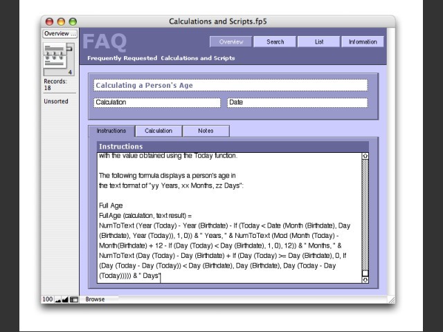 FileMaker Pro 6 (2002)