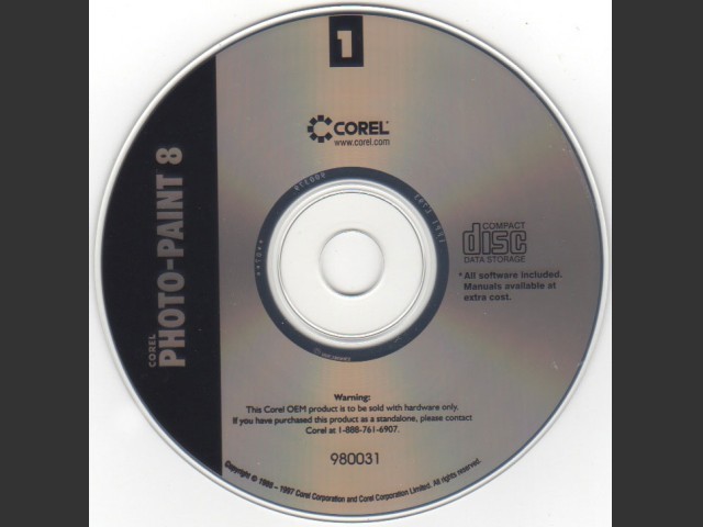 Corel Photo-Paint 8 (1999)