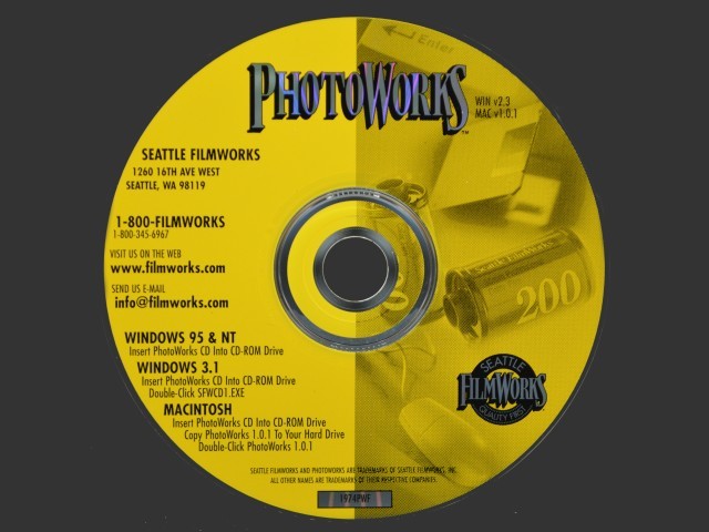 PhotoWorks 1.0.1 (Mac) (1997)