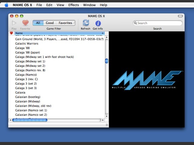 MAME OS X (2006)