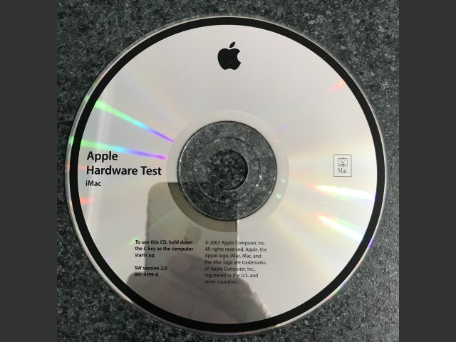 Apple Hardware Test v2.0 iMac 2003 (CD) (2003)