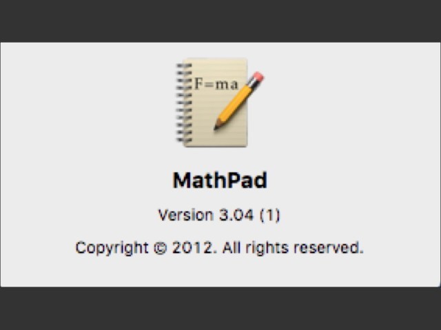 MathPad 3.04 (2012)
